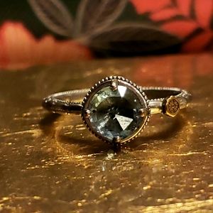 !Free Shipping! Tacori sky blue topaz petite ring